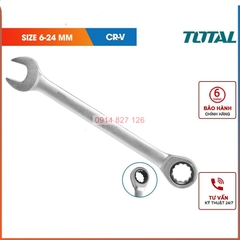 Bộ cờ lê vòng miệng gồm 12 chi tiết cỡ từ 6-32mm TOTAL THT1022122