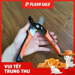 Kìm cắt cáp và tuốt dây điện KAPUSI K-9101 - PHÙ HỢP VỚI NHIỀU TIẾT DIỆN LÕI DÂY - CÓ KHÓA AN TOÀN KHI SỬ DỤNG