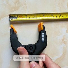 Kẹp gỗ lò xo hãng Tolsen cao cấp cỡ 9 inch, bảo hành 12 tháng DIY VN