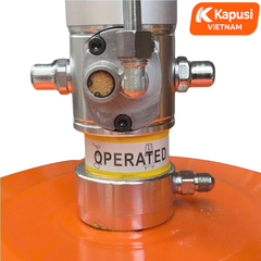 Máy Bơm Mỡ Khí Nén 40L Kapusi K-9091 - Thùng Bơm Mỡ Bằng Hơi Công Nghiệp Thép Dày Sơn Tĩnh Điện Chống Gỉ, BH 12 tháng