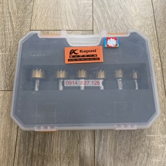 Bộ mũi khoét sắt inox KAPUSI 6 chi tiết K-3694