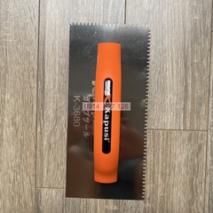 Bàn xoa răng cưa (bay răng cưa) KAPUSI Japan, lưỡi thép cán nhựa cam chắc chắn, Bh 12 tháng  diy-vietnam