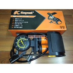Bơm đạp chân 2 ống nén khí K-3036 KAPUSI 2 Pitton, công suất 15kg/cm3, đa năng