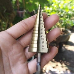 Mũi khoan tháp chuôi lục giác NUR cao cấp (tùy chọn kích thước), mui khoan thap, mui khoan khoet lo, Mũi khoan khoét lỗ, Mũi khoan tầng, Mui khoan tang