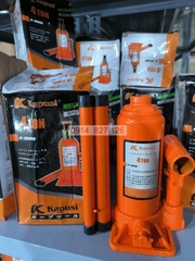 Kích đội thủy lực K-0001, K-0002 cỡ 2-4 tấn KAPUSI, chuyên dùng nâng ô tô có van an toàn