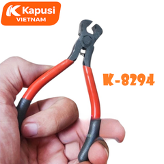 Kìm Càng Cua 5 Inch Kapusi K-8294 – Thép Cứng Không Gỉ, Nhổ Đinh Mạnh, Tay Bọc Nhựa Chống Trượt, Bh 12 tháng