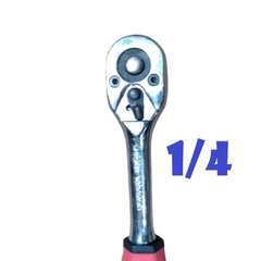 Cần Siết Tự Động KOURITSU 1/4" Hoặc 3/8" Thép Cr-V Cứng Cáp - Cần Tuýp Siết Đảo Chiều Có Nút Nhấn Tháo Khẩu Nhanh, BH12T