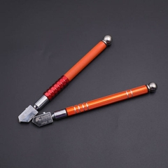 Dao cắt kính K-8737 KAPUSI 4.0MM , cán hợp kim cao cấp, dài 180mm, Cắt kính dày 2 - 19MM