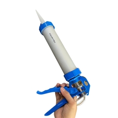 Súng Bắn Keo Silicon 9 Inch KOURITSU T14001 Vỏ Nhôm Tay Nhựa Cứng - Súng Bơm Keo Cầm Tay Bảo Hành 12 Tháng