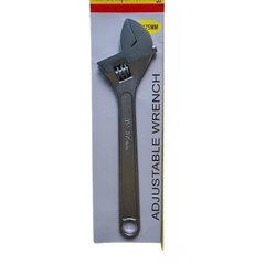 Mỏ Lết Cán Trơn 15 Inch 375mm KOURITSU Thép Hợp Kim - Mỏ Lết Thường Cỡ Lớn Độ Mở 50mm Tôi Nhiệt Luyện Siêu Cứng, BH12T