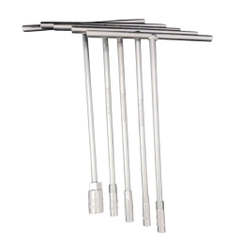Tay Vặn Chữ T Đầu Tuýp Lục Giác KOURITSU Thân Thép Chống Gỉ Sét Đủ Cỡ Từ 8mm Đến 19mm, BH 12 Tháng