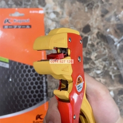 Kìm tuốt dây điện mỏ quạ KAPUSI K-9114, tuốt dây từ 0.5-6mm