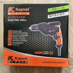 [Ảnh thật] [Chính hãng] Máy khoan động lực điện hãng Kapusi 450W, Bảo hành 12 tháng, Mô tơ lõi đồng