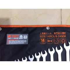 Bộ cờ lê vòng miệng hãng Kapusi Nhật Bản 14 chi tiết từ 10-32mm hoặc 8-24mm , Bảo hành 12 tháng