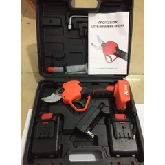 Máy cắt tỉa cành cây cán đen cao cấp Kapusi Japan, pin 21V công suất 600W thép HSS, BH 12 tháng Kouritsu Official Store