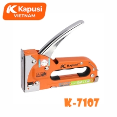 KÌM BẤM GHIM CẦM TAY 3 TRONG 1 Kapusi K-7107 – DÙNG ĐINH 13/6 & 13/8, THÉP HỢP KIM BỀN BỈ, Bh 12 tháng