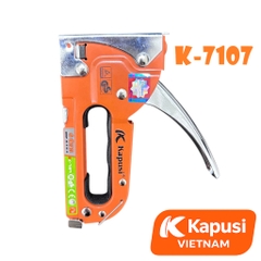 KÌM BẤM GHIM CẦM TAY 3 TRONG 1 Kapusi K-7107 – DÙNG ĐINH 13/6 & 13/8, THÉP HỢP KIM BỀN BỈ, Bh 12 tháng