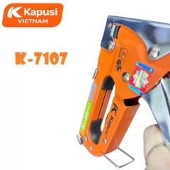 KÌM BẤM GHIM CẦM TAY 3 TRONG 1 Kapusi K-7107 – DÙNG ĐINH 13/6 & 13/8, THÉP HỢP KIM BỀN BỈ, Bh 12 tháng