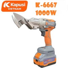 Thân Máy Cắt Tôn Pin 21V Kapusi K-6667 – Động Cơ Không Chổi Than, Chân Pin Phổ Thông 4cm, Bh 12 tháng Kapusi Vietnam