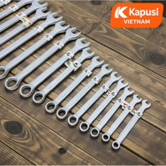 Cờ Lê Vòng Miệng Kapusi Cao Cấp – Thép CR-V Không Rỉ, Siêu Cứng, Siết Mạnh Không Biến Dạng – Size 6–26mm, Bh 12 tháng