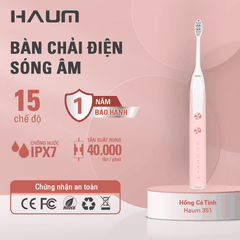 Bàn chải điện sóng âm Haum H351