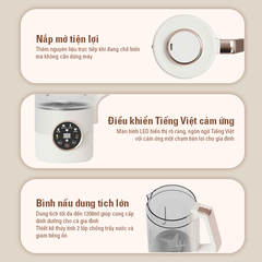 Máy nấu sữa hạt HAUM 6 trong 1