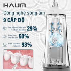 Tăm nước sóng âm HAUM H139 - Màu trắng