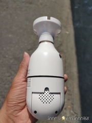 (2) Camera Wi-Fi YOOSEE BÓNG ĐÈN chui E27 tiện lợi (Góc rộng, xoay 360 độ, gọi thoại 2 chiều, có màu ban đêm, thùng 50-100c)