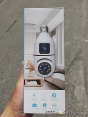 (2) Camera Wi-Fi YOOSEE BÓNG ĐÈN chui E27 tiện lợi (Góc rộng, xoay 360 độ, gọi thoại 2 chiều, có màu ban đêm, thùng 50-100c)