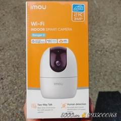 IMOU A32 2K 3MP - Tem 2026 | Ban đêm trắng đen | Wifi 2 tần số 2.4 | Có cổng LAN | Nén H.265 | Nhận thẻ 256GB