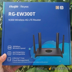 Bộ phát WiFi từ Sim 4G Ruijie Reeyee EW300T tốc độ bàn thờ | Bảo hành 3 năm | Free Cloud, cho phép cài đặt nhanh, giám sát, quản lý từ xa (Tương thích tốt với NVR Imou & Ezviz)