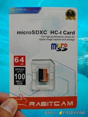 Thẻ nhớ RABIT 64GB 100Mbps ✌ Hộp 70c | Bảo Hành 5 Năm 1 đổi 1 tức thì ( Lưu trữ trung bình 9 ngày )