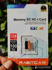 Thẻ nhớ RABIT 128GB 100Mbps ✌ Hộp 70c | Bảo Hành 5 Năm 1 đổi 1 tức thì ( Lưu trữ trung bình 18 ngày )