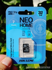 Thẻ nhớ HIKSEMI 32GB HOME D1 Xanh 92Mbps ✌ Bảo Hành 7 Năm ( Tại 5K đổi tức thì | Tại Hãng thì 7-15 ngày )