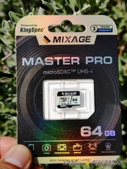 Kingspec Mixage 64GB ✌ Thẻ nhớ Công ty do ISTC Phân phối và Bảo Hành 3 Năm ( Tại 5K đổi tức thì | Tại ISTC thì 7-15 ngày )
