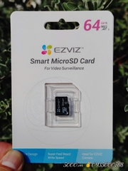 EZVIZ 64GB 100Mbps - Thẻ nhớ Chính Hãng ✌ Ezviz Việt Nam | Lifetime | Hộp 20c | Tương thích rất tốt với Camera Wifi EZVIZ C6N, H6C, H8C...