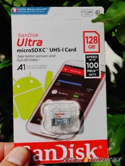 Thẻ nhớ SANDISK 128GB 100Mbp ✌ Bảo hành 1.000.000.000 lần ghi và xóa liên tục hoặc tới hết 31.12.2028