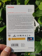 Thẻ nhớ SANDISK 256GB 120Mbp ✌ Bảo hành 1.000.000.000 lần ghi và xóa liên tục hoặc tới hết 31.12.2028