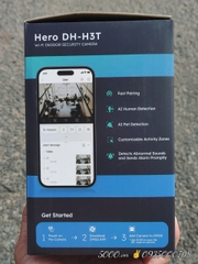 Wifi Dahua H3T 3MP - Xoay 360 trong nhà, Đàm thoại 2 chiều , ban đềm hồng ngoại, không cổng LAN