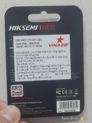 Thẻ nhớ HIK SEMI 64GB NEO C1 Đỏ 92Mbps ✌ Bảo Hành 7 Năm ( Tại 5K đổi tức thì | Tại Hãng thì 10-15 ngày )