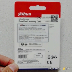 DAHUA 32G 95Mbps - Thẻ nhớ Chính Hãng ✌ Dahua Việt Nam | 7 năm | Thùng 10 Hộp 25c | Tương thích tốt với Camera Wifi
