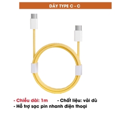 (2) Cóc Sạc 5V3A Type-C (50gram | Có sạc nhanh | Pin nóng tự động ngừng sạc | Hộp 100c | Bảo hành 3 tháng 1 đổi 1 tức thì)