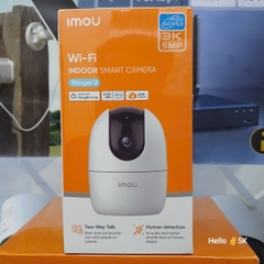 IMOU A52 3K 5MP - Tem 2026 | Ban đêm trắng đen | Wifi 2 tần số 2.4 | Có cổng LAN | Nén H.265 | Nhận thẻ 256GB