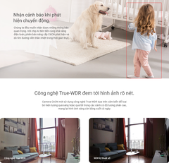 True WDR - EZVIZ C6Cn Pro 2K+ Camera Wi-Fi  có Công nghệ CHỐNG NGƯỢC SÁNG THỰC | ĐPG 2560×1440 @ 25fps