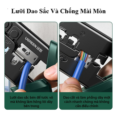 Kìm bấm dây mạng chuẩn RJ45/RJ11 Ugreen (10952)