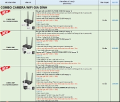 Bộ Combo 2MP Camera Wi-Fi HIKVISION đóng gói sẵn  bao gồm: 1 NVR, 1 Thân, 1 tùy chọn)