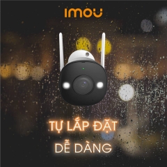 (2) IMOU F32FP 2K 3MP | F52FP 3K 5MP - Camera Wifi 3MP ngoài trời | Ban đêm có màu | Chống nước IP67