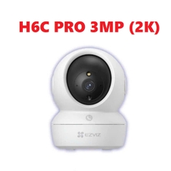 (Kèm thẻ chỉ 399k) EZVIZ H6C Pro 3MP 2K | C6N Pro 3MP 2K - Độ phân giải 2304 × 1296 | Đàm thoại | Quay quét | Có màu ban đêm