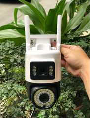 4G Camera YOOSEE Q42D-4G-12MP (Tặng Sim 4G 7 ngày | Lắp Sim nhà mạng bất kỳ | Khuyên dùng với Viettel | Phù hợp vùng núi cao, tây nguyên, tàu thuyền đánh cá, hải đảo xa)