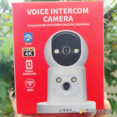 Camera Wi-Fi 2 mắt YOO.SEE QE10, Lens 3.6mm | Thùng 30 Hộp đỏ | Điện áp 5V<2.0A, cổng Type-C | Thẻ 128GB , chuẩn nén H.265